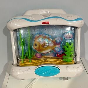 Fisher Price Ocean Wonders Aquarium Baby Crib Soother Lights Sounds 2007 Vintage